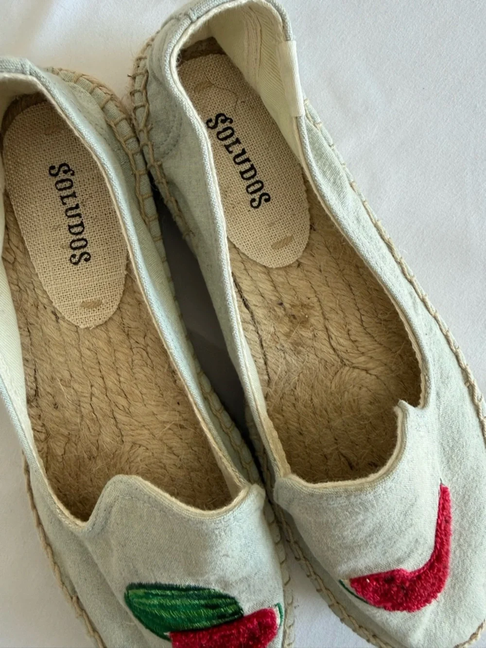 Soludos Watermelon Smoking Slipper